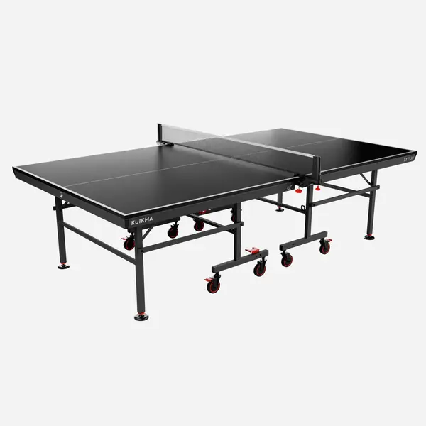 Masă de tenis de masă de interior compactă pentru competiție ITTF, TTT 530 Negru