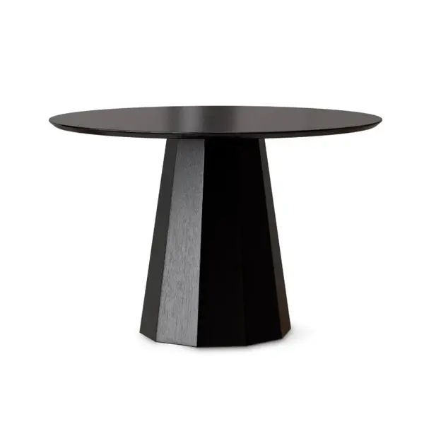 Masa DELIA BLACK Ø120 CM - Negru / Ø120cm