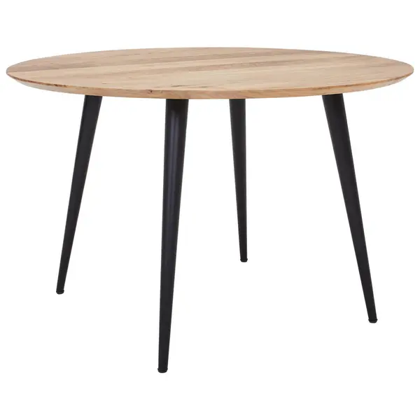 Masă din lemn, 120/120/76 cm,