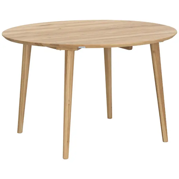 Masă din lemn, 135/135/75 cm,