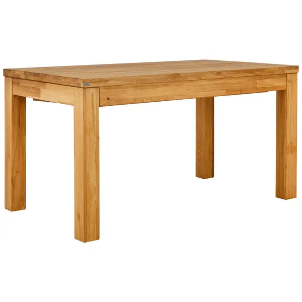 Masă din lemn, 140-190/80/75 cm,