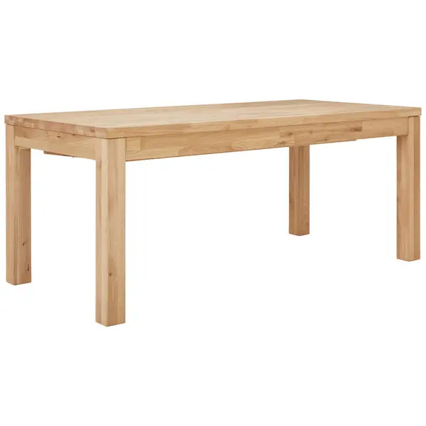 Masă din lemn, 160-210/90/75 cm,