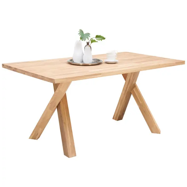 Masă din lemn, 160/90/76 cm,