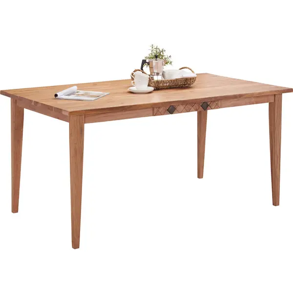 Masă din lemn, 160/90/76 cm,