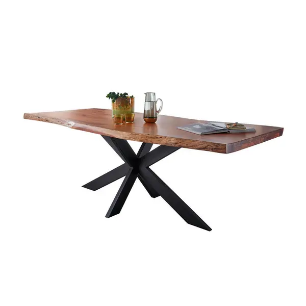 Masă din lemn, 180/90/76 cm,