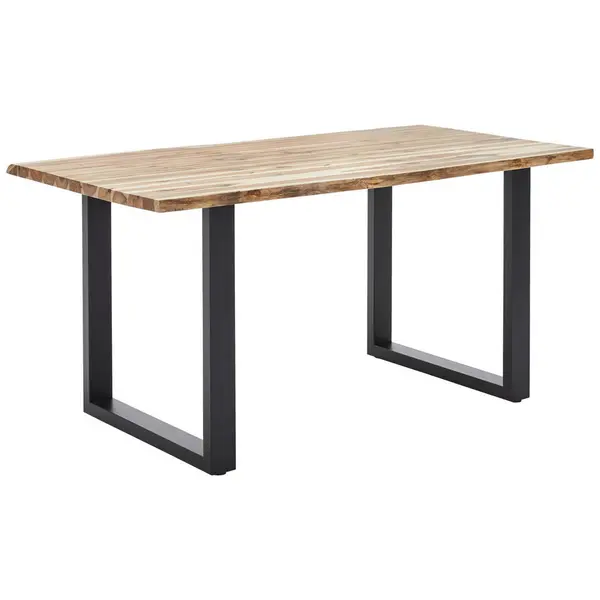 Masă din lemn, 200/100/76 cm,