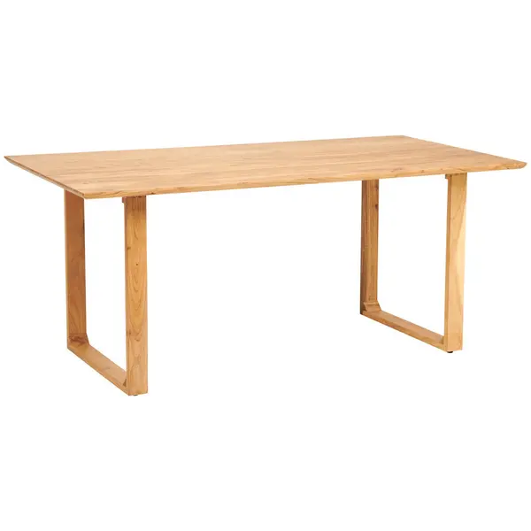 Masă din lemn, 200/100/76 cm,