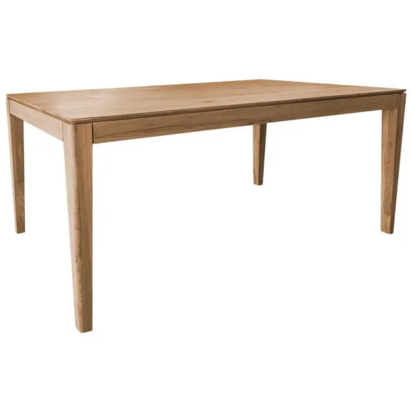 Masă din lemn, 200-285/100/75 cm,