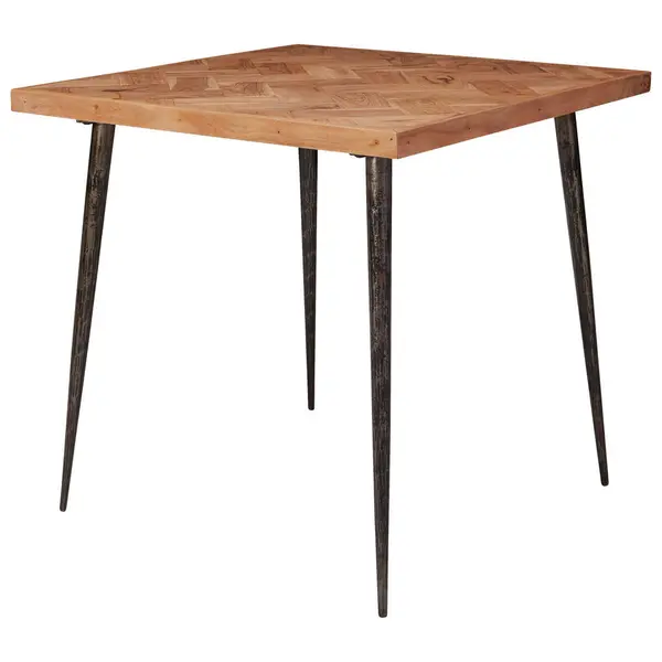 Masă din lemn, 80/80/76 cm,