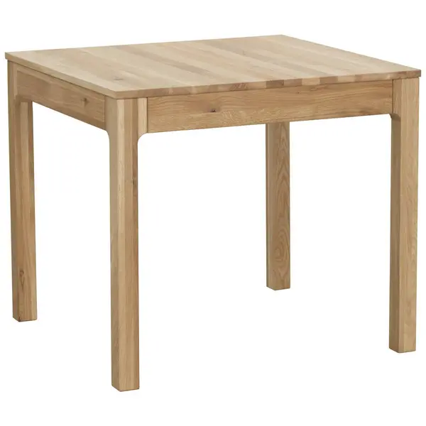 Masă din lemn, 85-125/80/75 cm,