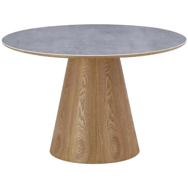 Masă din lemn, ceramică, material pe bază de lemn, 120/75 cm