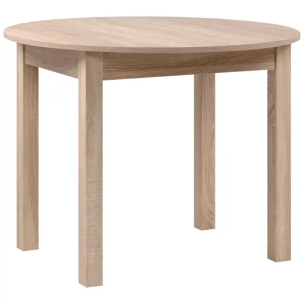 Masă din material pe bază de lemn, 100/100/75 cm,