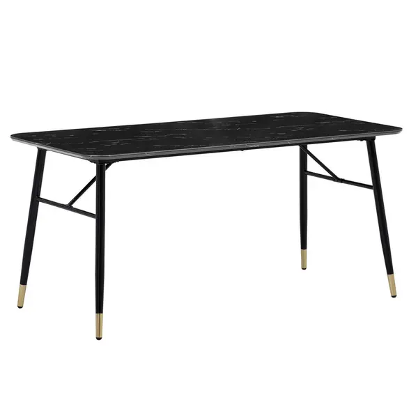 Masă din material pe bază de lemn, 120/60/76 cm,