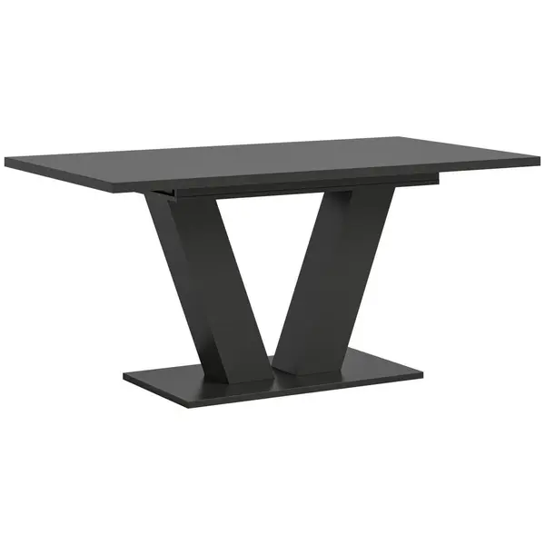 Masă din material pe bază de lemn, 150-190/90/75 cm,