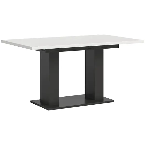 Masă din material pe bază de lemn, 150-190/90/76 cm,