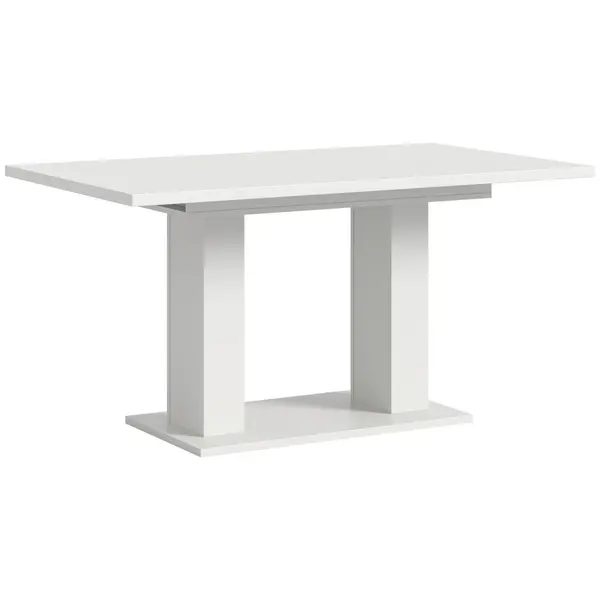 Masă din material pe bază de lemn, 150-190/90/76 cm,