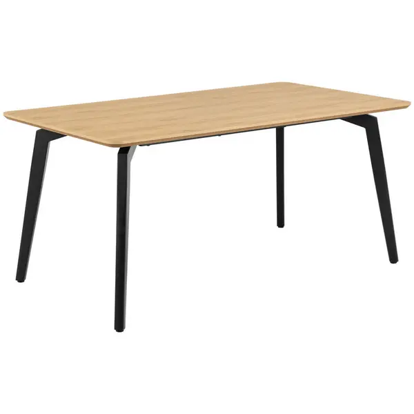Masă din material pe bază de lemn, 160/90/75 cm,