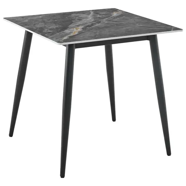 Masă din metal, 75/75/75 cm,