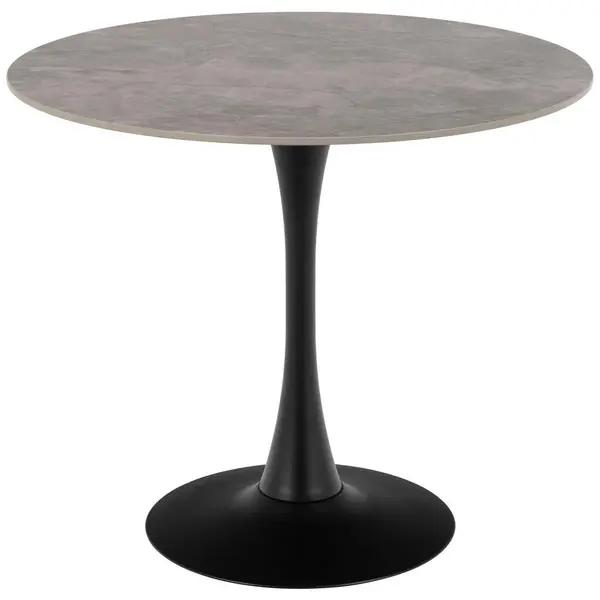 Masă din metal, ceramică, 90/75 cm
