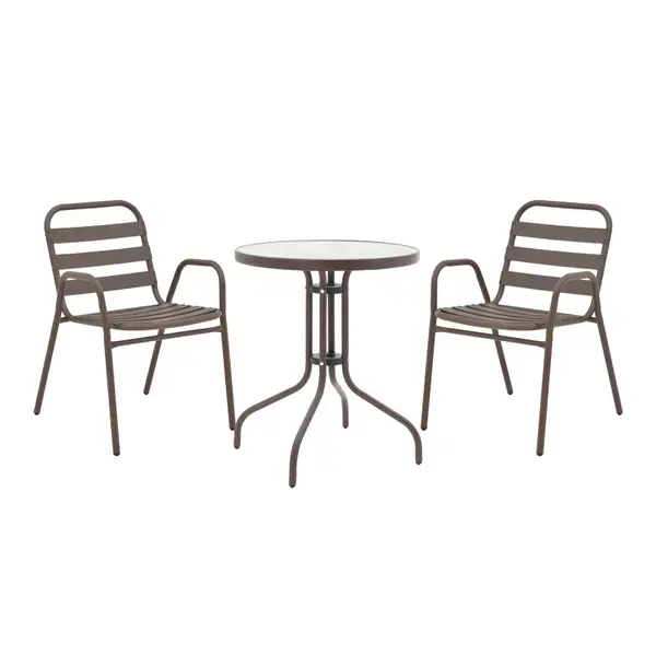Masa dining Watson-Sussie, Maro, 60x60x70 cm