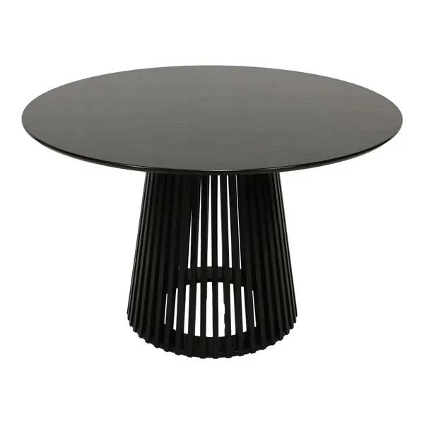 Masa Domonic Negru 120x120x75 cm