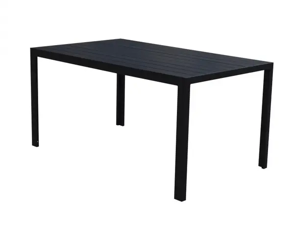 Masa dreptunghiulara mare ENCORE 205x90x74 negru