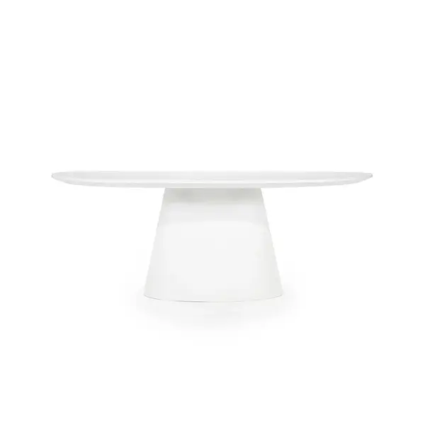 Masa ELINA 200/250 x 110 CM - 200x110cm / Alb