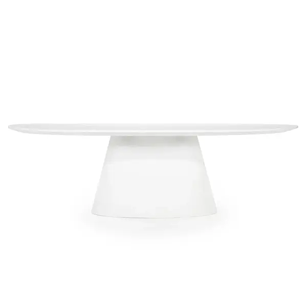 Masa ELINA 200/250 x 110 CM - 250x110cm / Alb