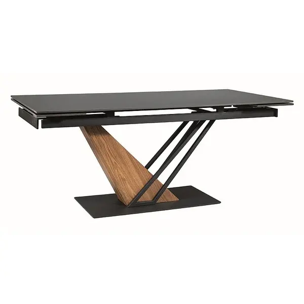 Masa extensibila ADRIGAL CERAMIC 180(240) x 90 CM - Negru