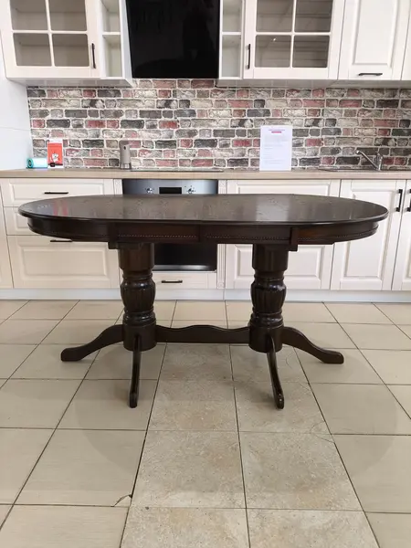 MASA EXTENSIBILA ANDY CULOARE NUC INCHIS 150 CM RESTRÂNSĂ/185 CM EXTINSA/90 LATIME/76 CM ÎNALTIME