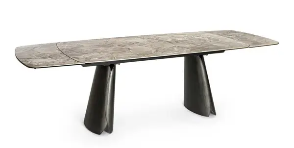 Masa extensibila CILE NORDIC 180(260) x 100 CM - Grey / 180(260)x100cm