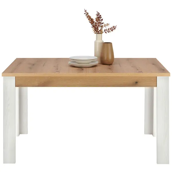 Masă Extensibilă din material pe bază de lemn, 140-180/76/90 cm,