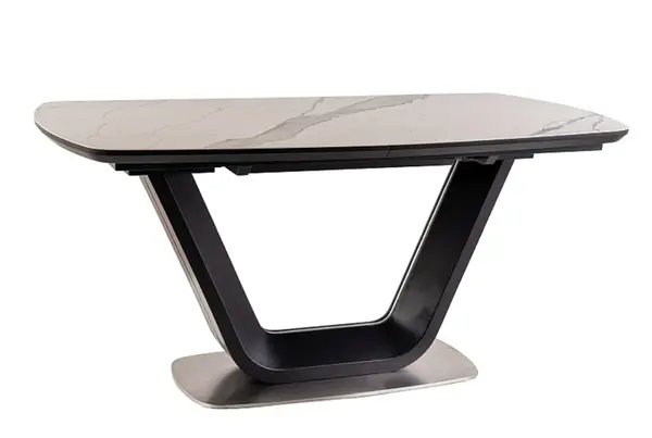 Masă extensibilă HELGA BLACK 160(220) x 90 CM - Default Title
