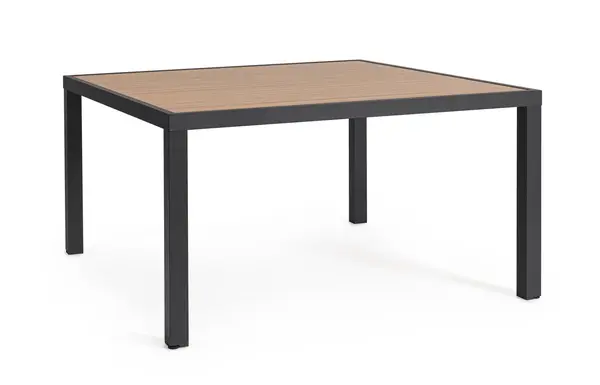 Masa extensibila HILIJA 136X136 CM - Gri inchis