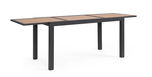 Masa extensibila HILIJA 140(210)x77 CM - Gri inchis