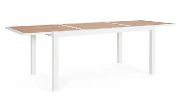 Masa extensibila HILIJA 160(240)X90 CM - Alb