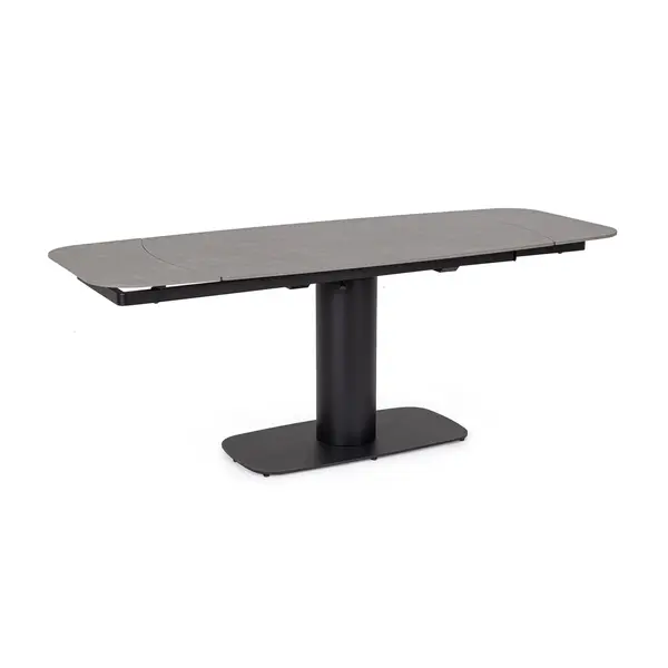 Masa extensibila JEREMIAS BLACK 140(200) x 80 CM - Grey