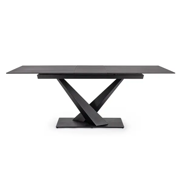 Masa extensibila JOHANNES BLACK 160(200) x 90 CM - Negru