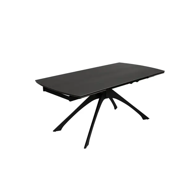 Masa extensibila SOFIE DARK GREY 180(260) x 90 CM - Negru