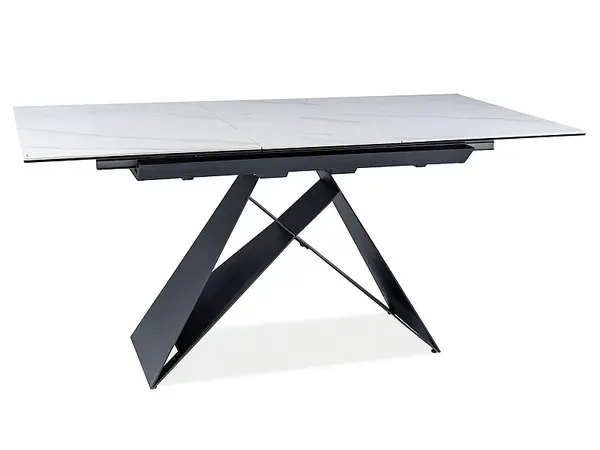 Masa extensibila WEST WHITE 120(160)x80CM - Alb