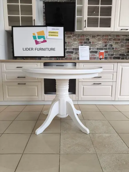 Masa fixa 100 cm culoare alb