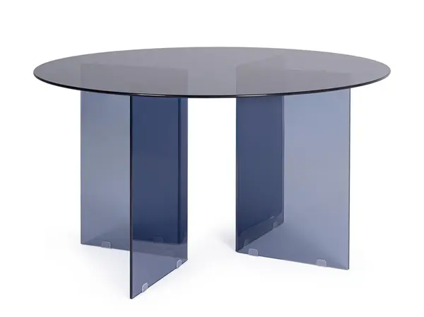 Masa IRIDE DARK Ø130 CM - Albastru / Ø130cm