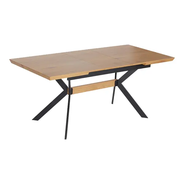 Masa Jessamy extensibila, 43mm, Natural, 160/200x90x76 cm