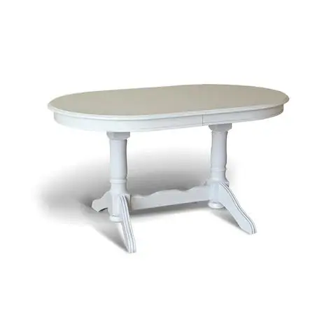 MASA LIDER 21 EXTENSIBILA DIN LEMN FAG 160 CM RESTRANSA 280 CM EXTINSA LATIME100 CM 12 PERSOANE culoare alb
