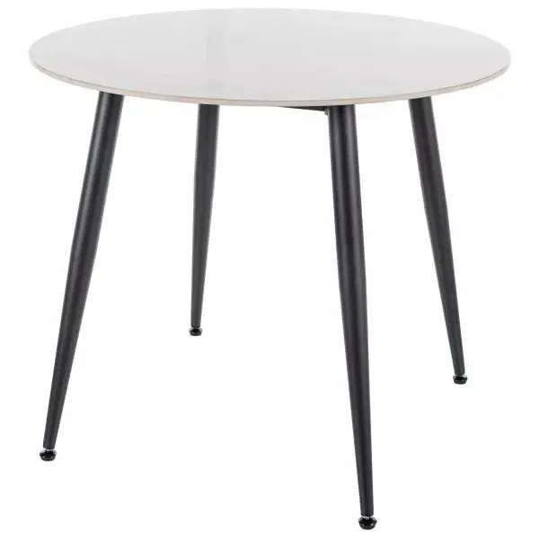 Masa LIONA Ø90 CM - Alb