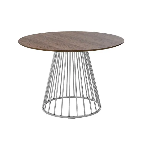Masa MEGRA Ø110 CM - Chrome / Ø110cm