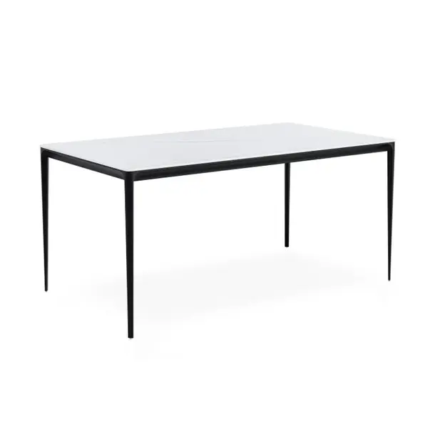 Masa MELBORN W/B/G 140/160/180 x 90 CM - Alb / 140x90cm