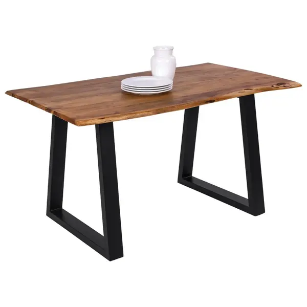Masa MONTIG WOOD 140 x 80 CM - Lemn / 140x80cm