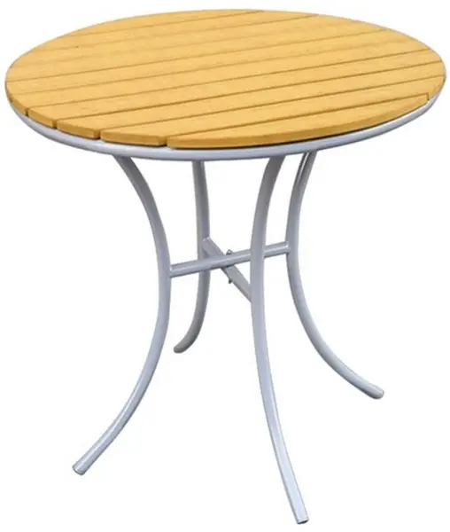 Masă Muhler - Bistro Polywood, 70 x 72 cm, maro
