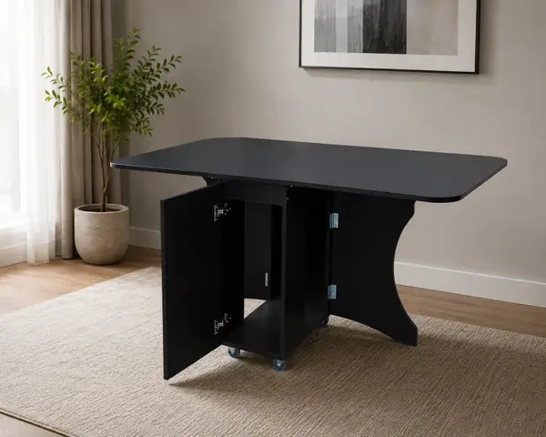 Masa Plianta Ro 4S Wenge, 167x95x75 cm